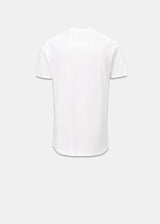 オーガニックコットン 刺繍 Tシャツ ホワイト