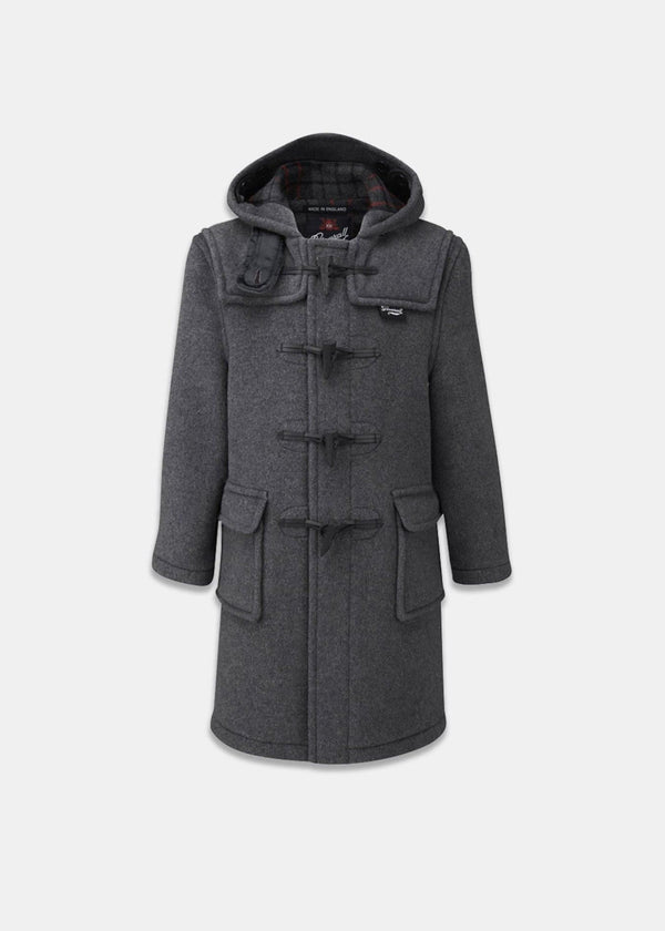 キッズオリジナルダッフルコート グレー