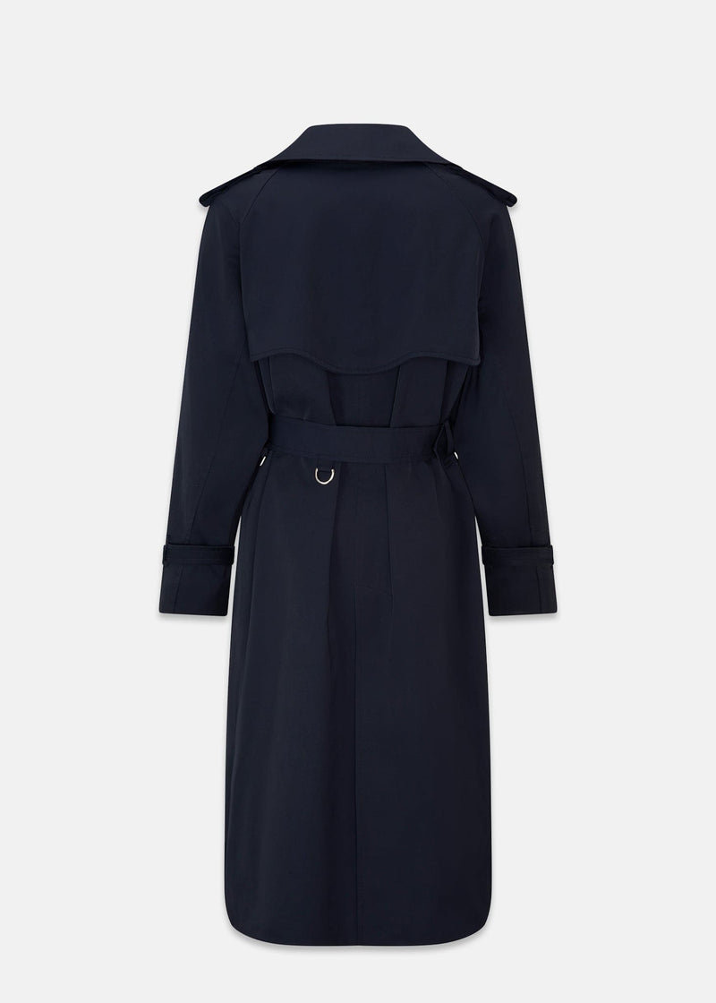 Darcy Trench Coat Navy