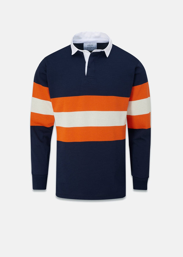 Gloverall X AWMS Rugby Shirt Navy