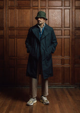 Raleigh Trench Coat Navy