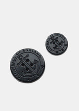 Black Anchor Design Buttons